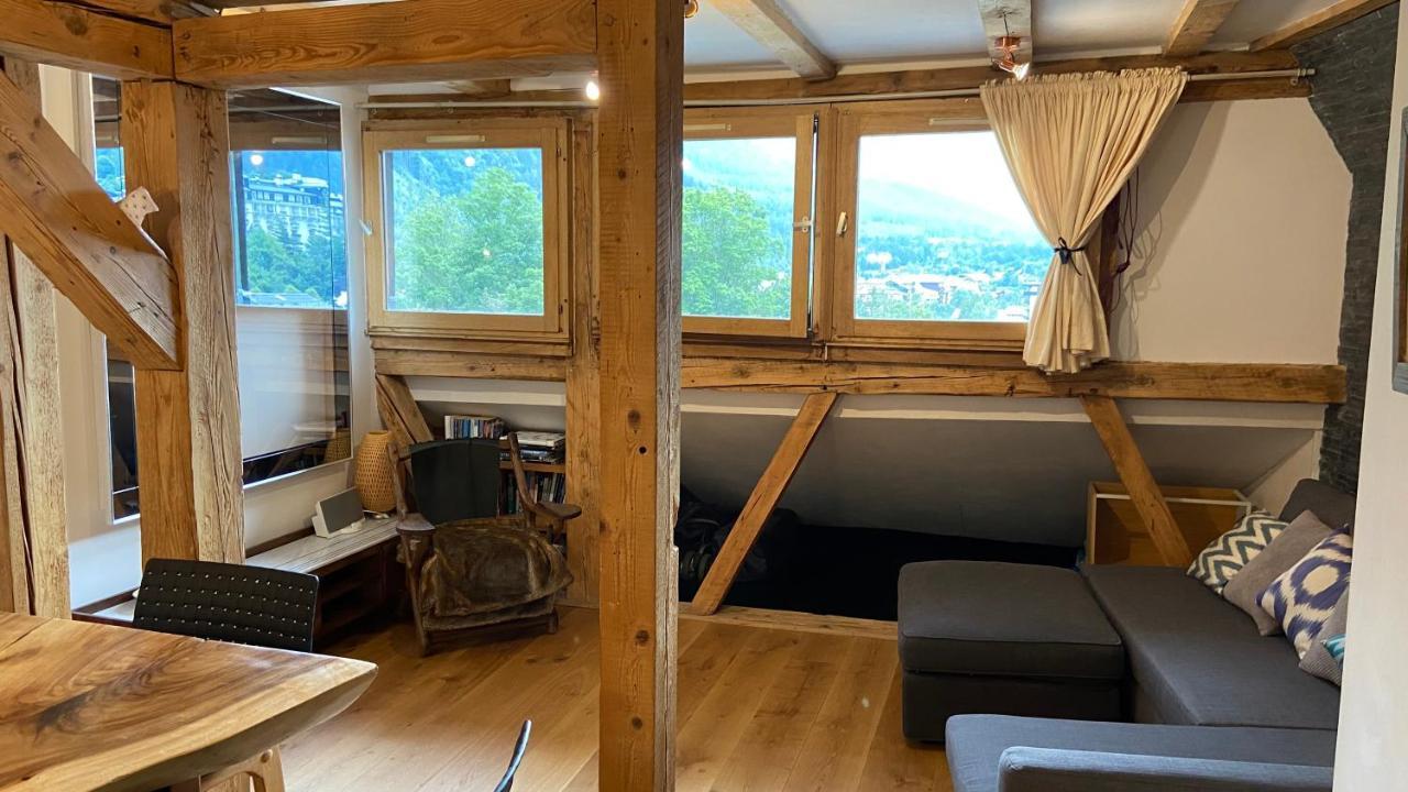 Beautiful Apartment In Chamonix Centre With Superb Mountain Views Exteriér fotografie