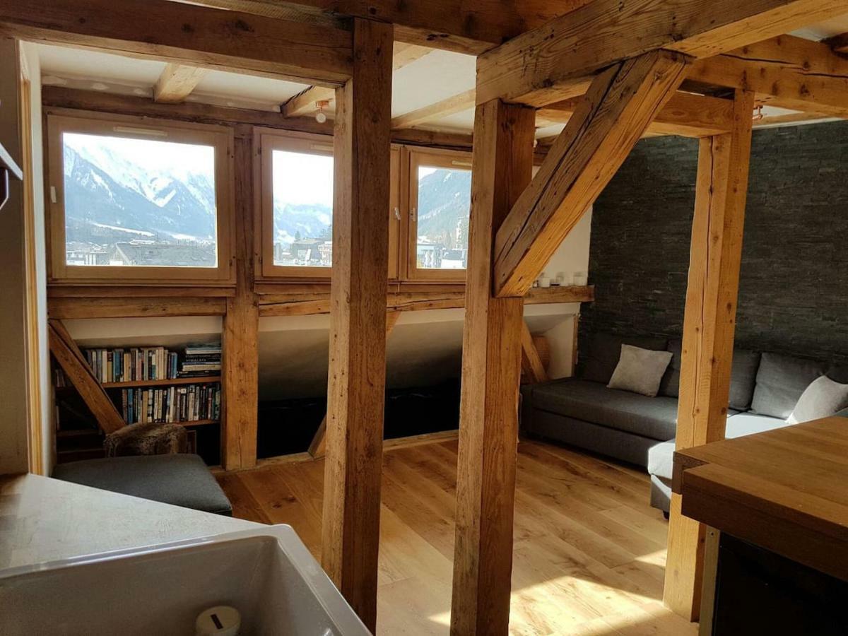 Beautiful Apartment In Chamonix Centre With Superb Mountain Views Exteriér fotografie